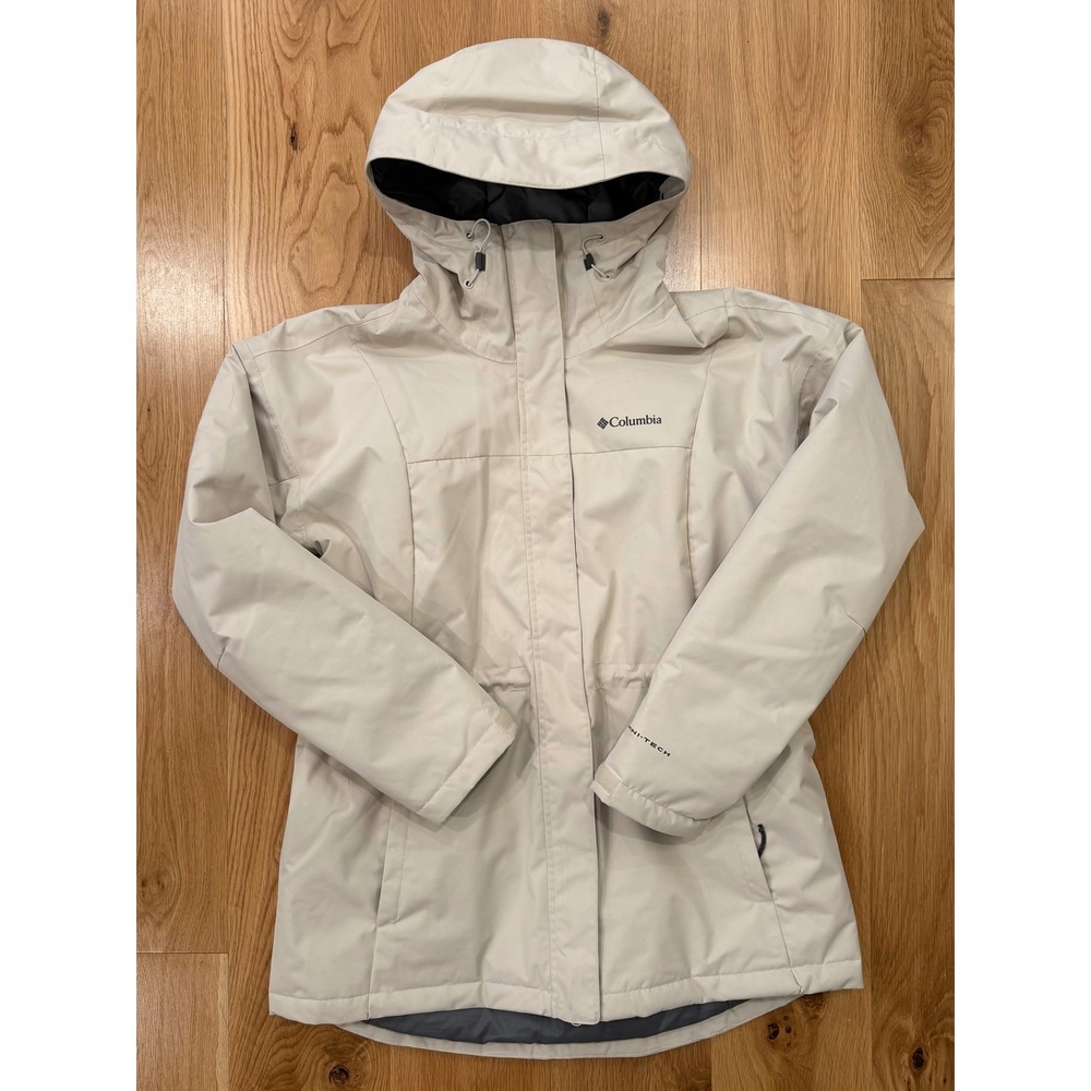 Columbia Women's Hikebound II Insulated Hooded Jacket Dark Stone Large